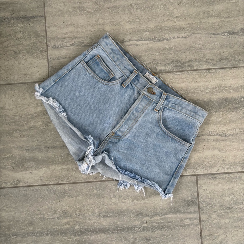 Denim Blue Women‎ Shorts